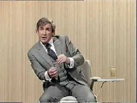Dave Allen – On Giving up smoking