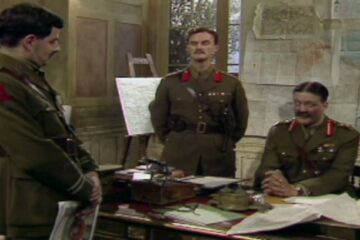 Blackadder goes forth.